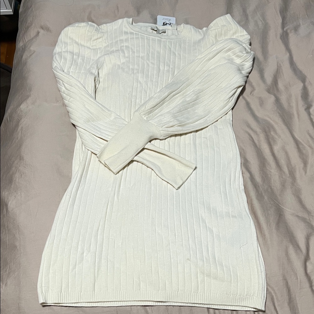 Ted Baker London Cream Mini Dress
